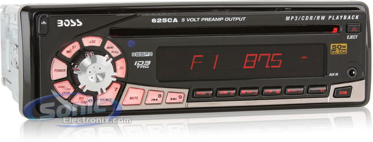Boss 645CK (Combo: 625CA CD Receiver + 6-1/2" CH6552 Speakers) Image 2