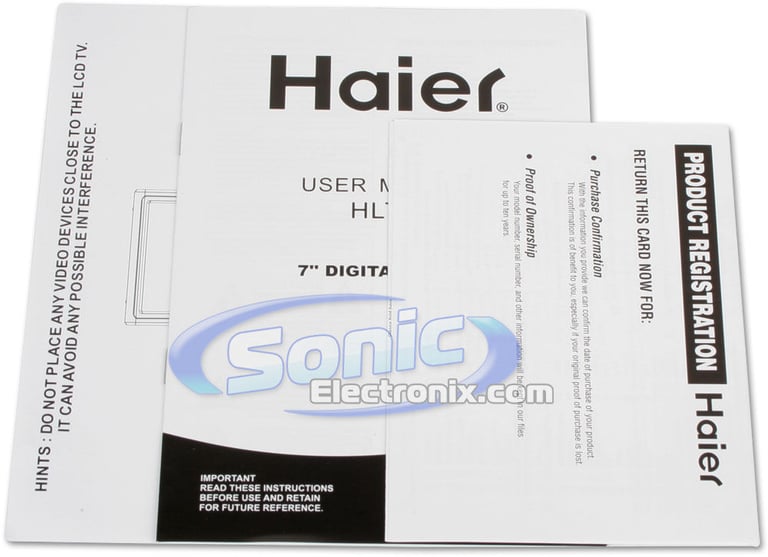 Haier HLT71 Image 12