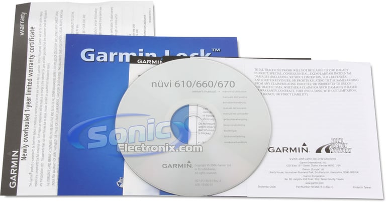 Garmin nuvi 660 (n&uuml;vi&reg; 660, MPN: 010-00540-00) R/B Image 11