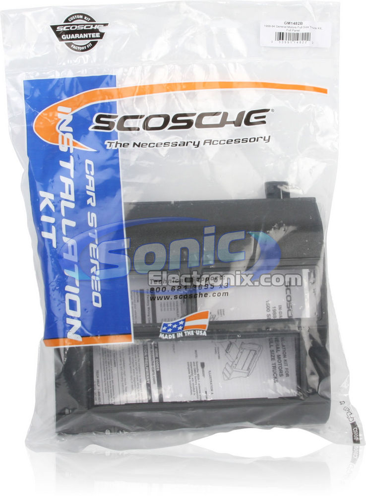 Scosche GM1482B / GM1482 Dash Kit Image 3