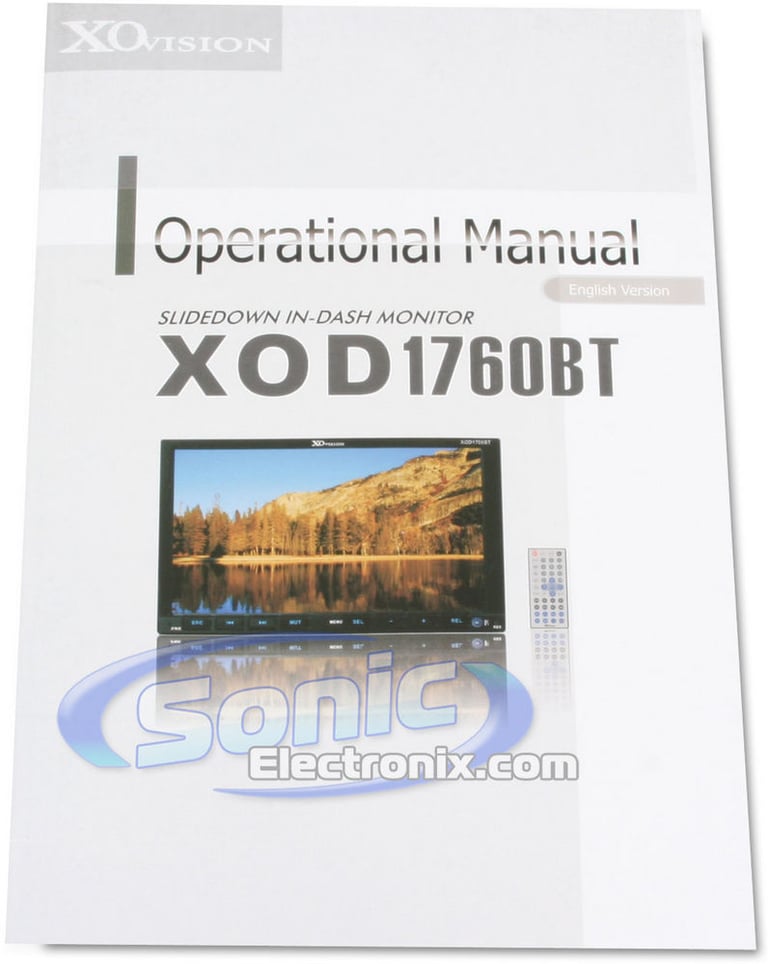 XO Vision XOD1760BT Image 8