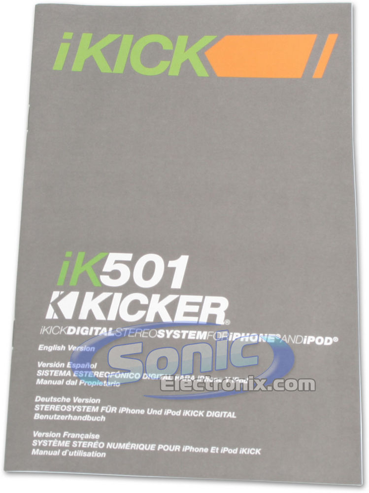 Kicker iKICK 09iK501 / iK501 Image 8