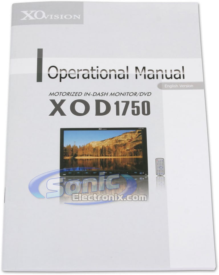 XO Vision XOD1750 Image 9