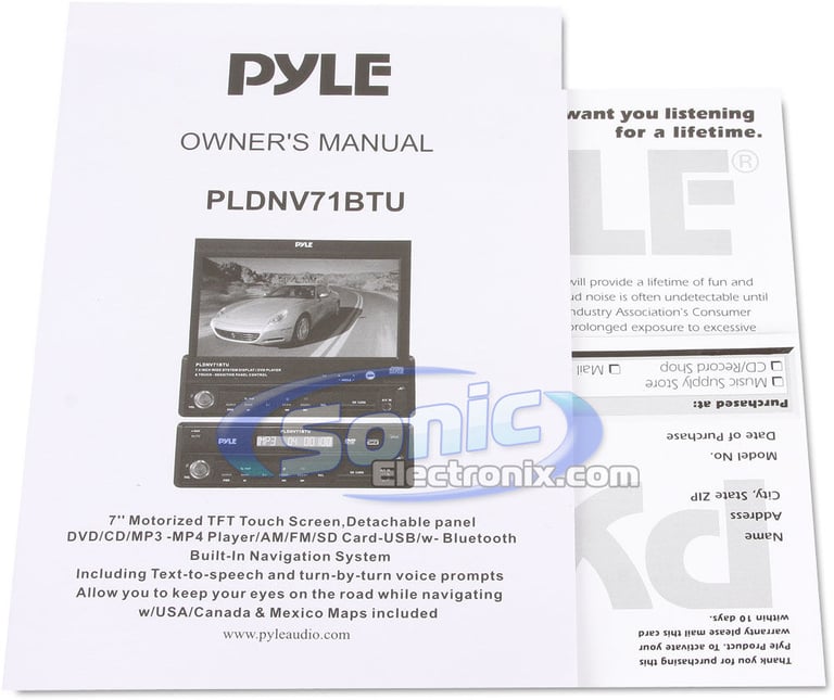 Pyle PLDNV71BTU (PLDNV71BT) Image 12