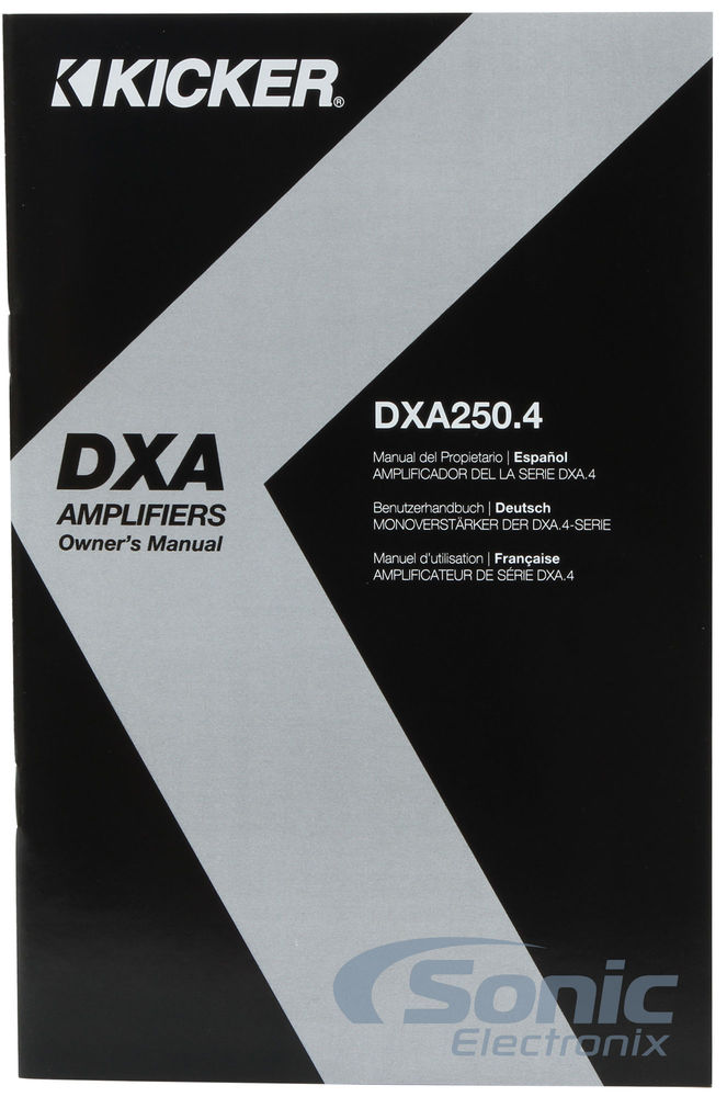 Kicker DXA250.4 (41DXA250.4) Image 7
