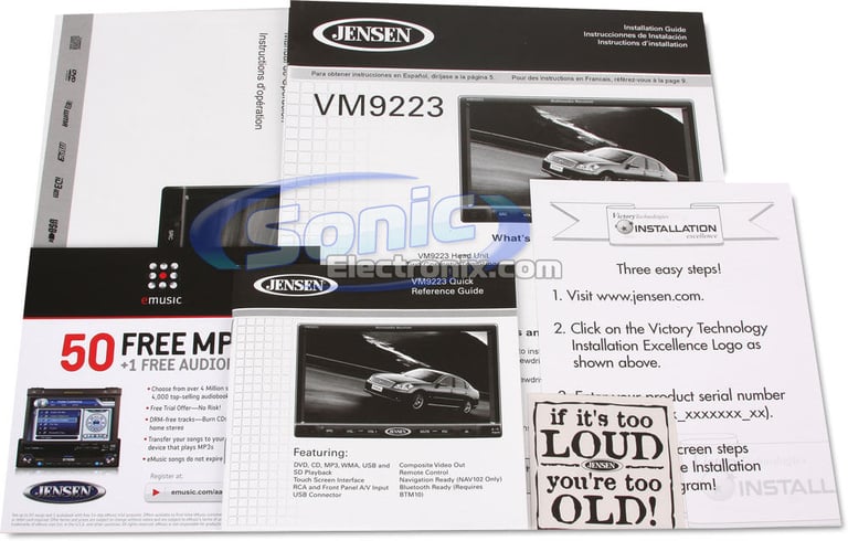 Jensen VM9223 Image 11