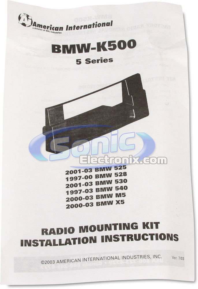 American International BMW-K500 Image 2
