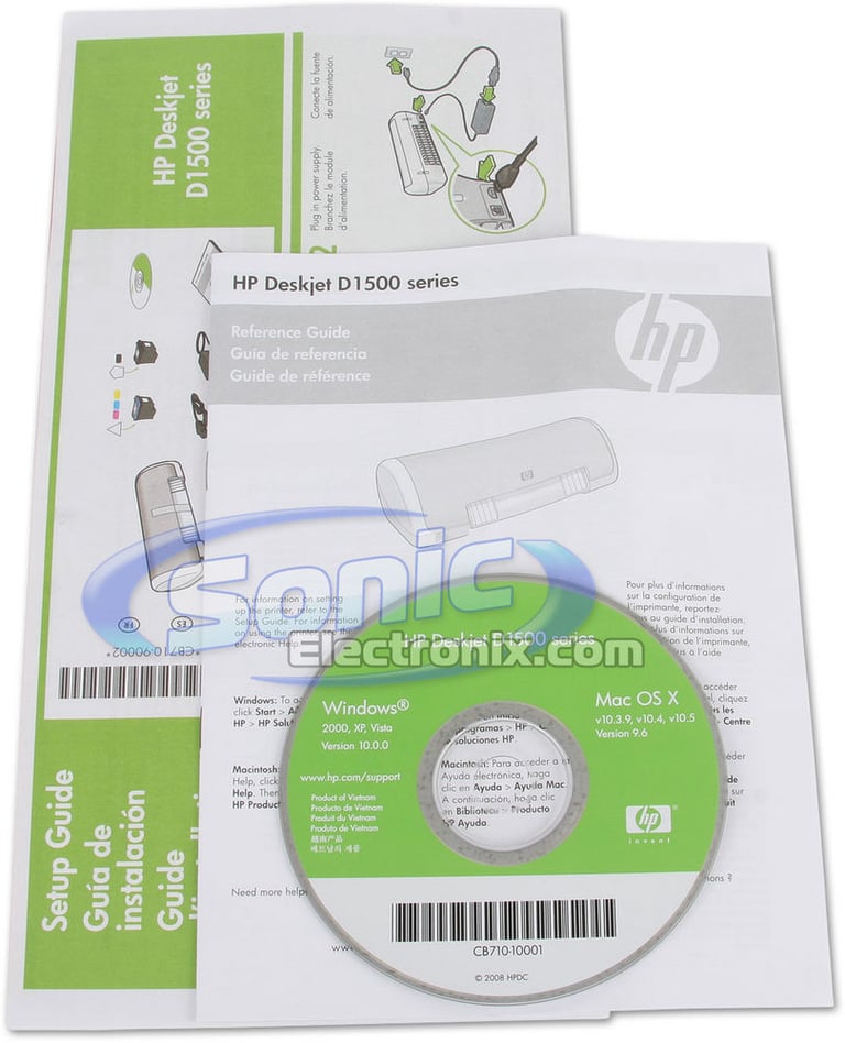 Hewlett Packard D1560 (HP Deskjet D1560) Image 5