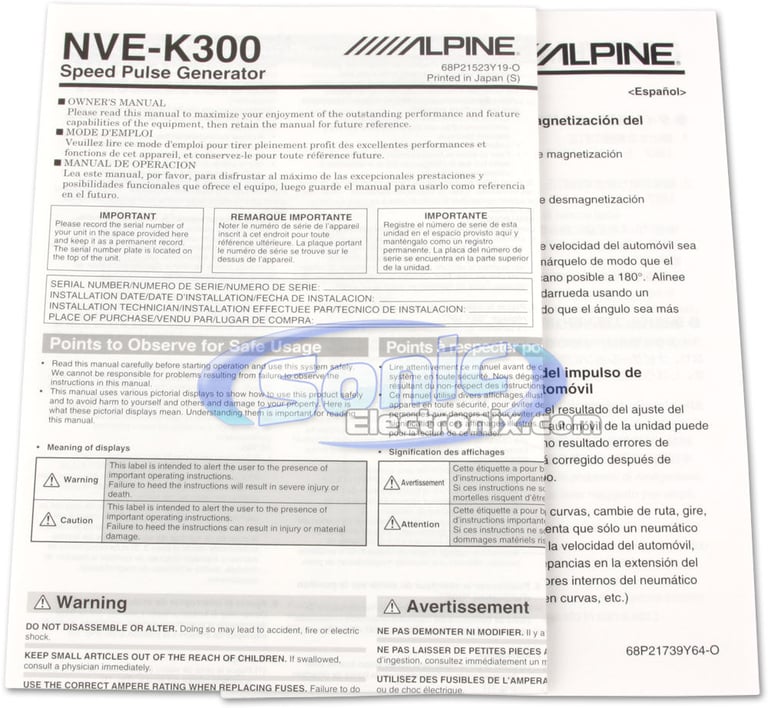Alpine NVE-K300 Image 6