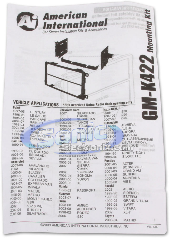 American International GM-K422 Image 2