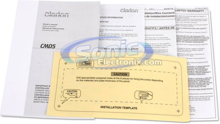 Clarion CMD5 Image 7