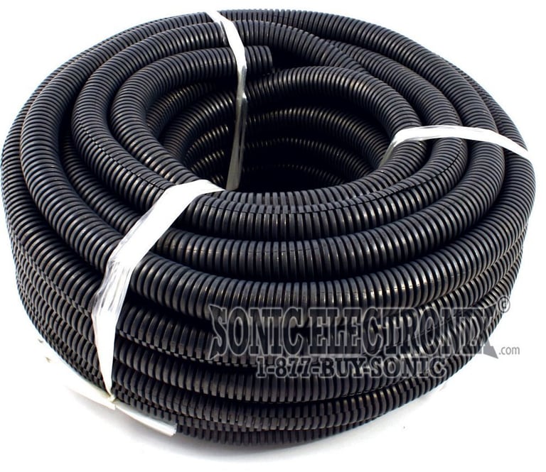 Split Loom Tubing 1/2" 50' Roll Image 1