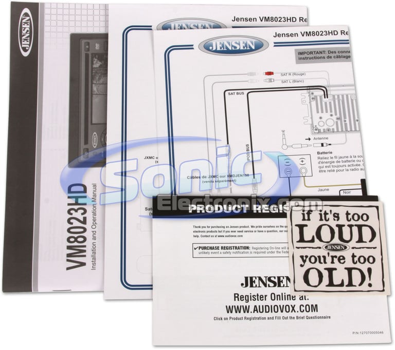 Jensen VM8023HD Image 8