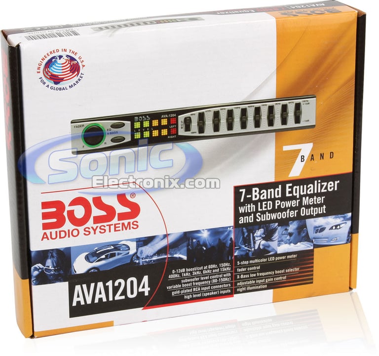 Boss AVA-1204 7-Band Equalizer Image 6