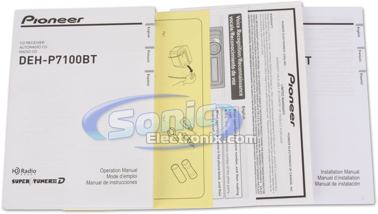 Pioneer DEH-P7100BT Image 11