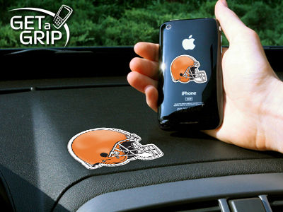 FanMat Cleveland Browns Dashboard Phone Grip Image 1