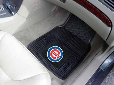 Fanmat Chicago Cubs Heavy Duty Vinyl Car Mat Image 1