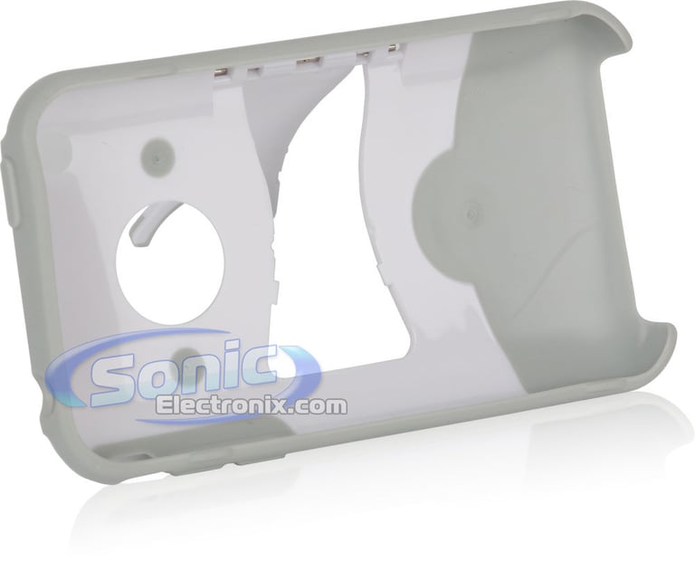 Scosche KickBACK S IP3KGW (028IP3KGW) Gray/White Image 1