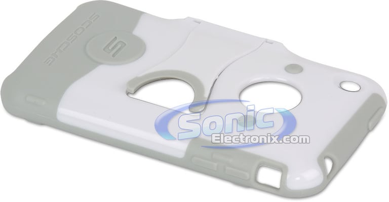 Scosche KickBACK S IP3KGW (028IP3KGW) Gray/White Image 4