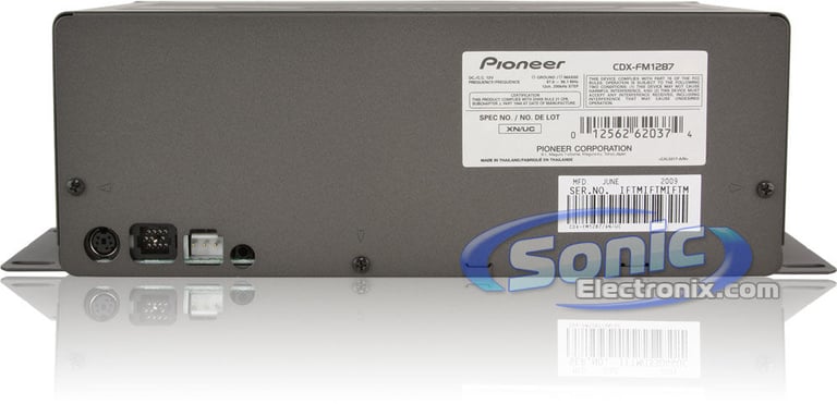 Pioneer CDX-FM1287 Image 3