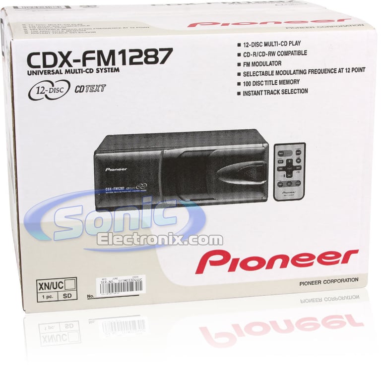 Pioneer CDX-FM1287 Image 13