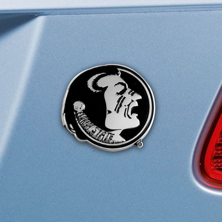 FanMat Florida State Metal Emblem. Peel & Stick Image 1