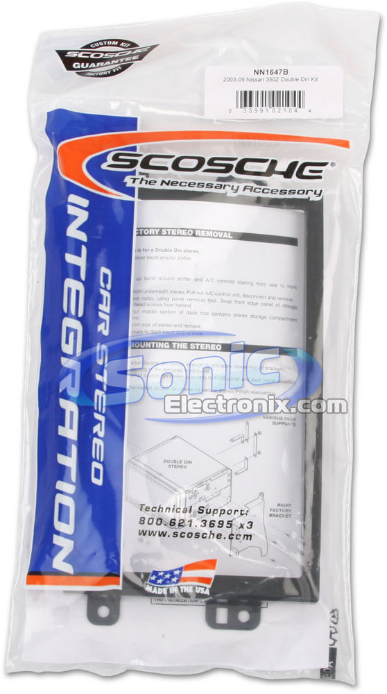 Scosche NN1647B / NN1647 Dash Kit Image 3