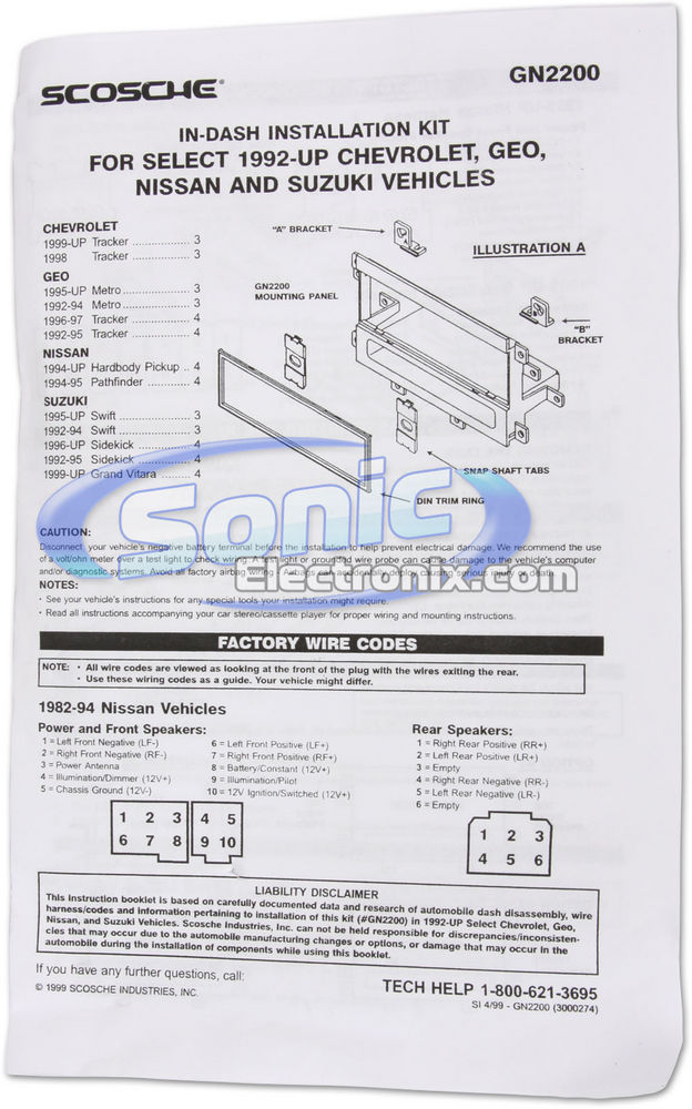 Scosche GN2200B / GN2200 Image 2