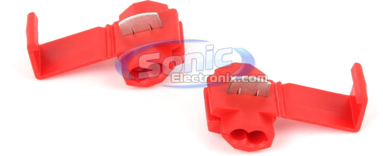 Red Quick Splice Adaptor - 50 Pack Image 2