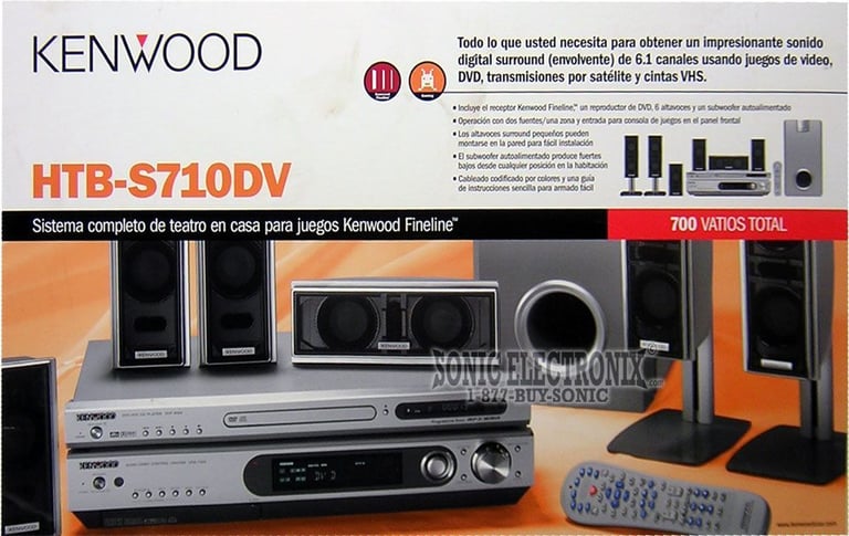Kenwood HTB-S710DV Home Theater System Image 1