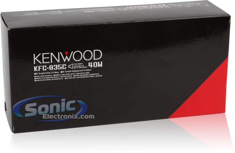 Kenwood KFC-835C OPEN BOX COMPLETE Image 7