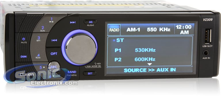 Clarion VZ309 (VZ-309) Image 2