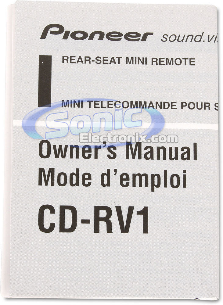 Pioneer CD-RV1 Image 4