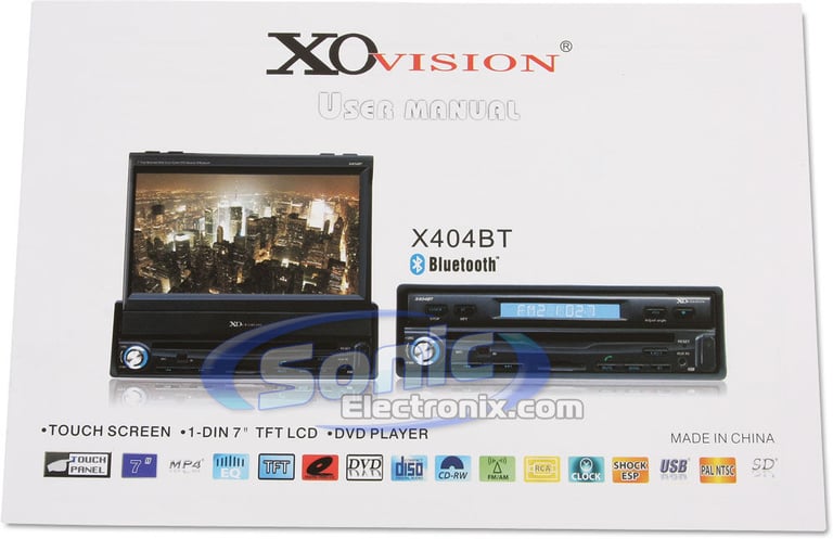 XO Vision X404BT Image 8