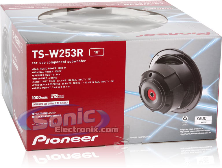 Pioneer TS-W253R Image 5