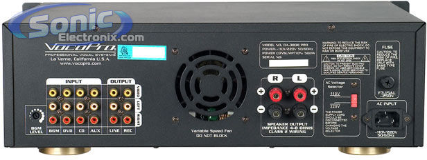 VocoPro ASP-3808 Image 3