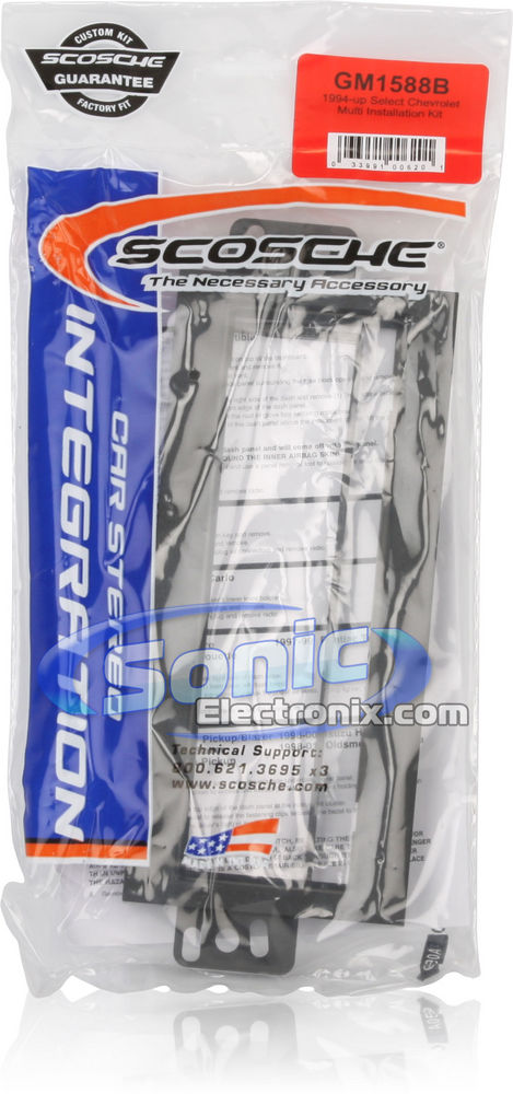 Scosche GM1588B / GM1588 Dash Kit Image 3