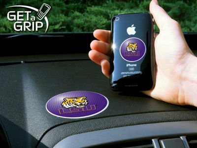 FanMat LSU Dashboard Phone Grip Image 1
