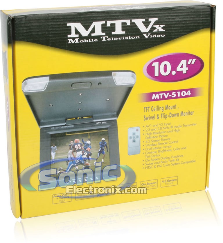 Mobile Television Video  MTV-5104 (Gray) Image 7