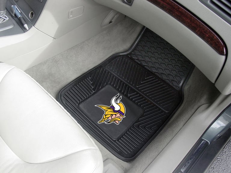 FanMat Minnesota Vikings Heavy Duty Vinyl Car Mats Image 1