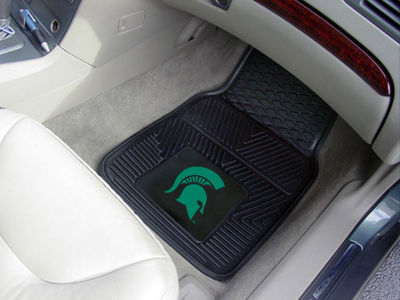 FanMat Michigan State Heavy Duty Vinyl Car Mats Image 1