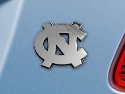 FanMat North Carolina Metal Emblem Peel & Stick Image 1