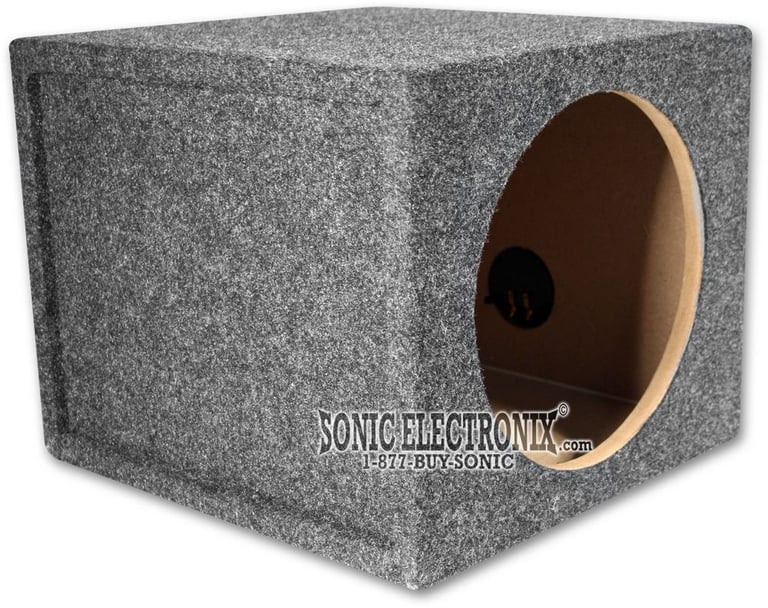 Sonic Sub Box: 1SL12-1.4  (GRAY CARPET) Image 1