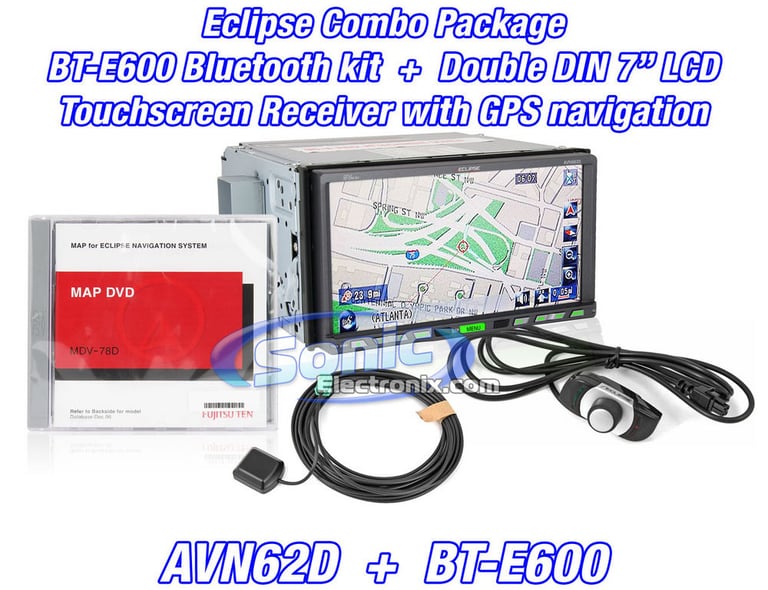 Combo: Eclipse AVN62D / AVN6620 + BT-E600 Image 1