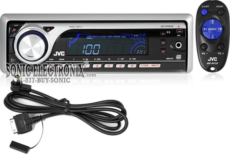 JVC KD-PDR50 Factory R/B Image 1