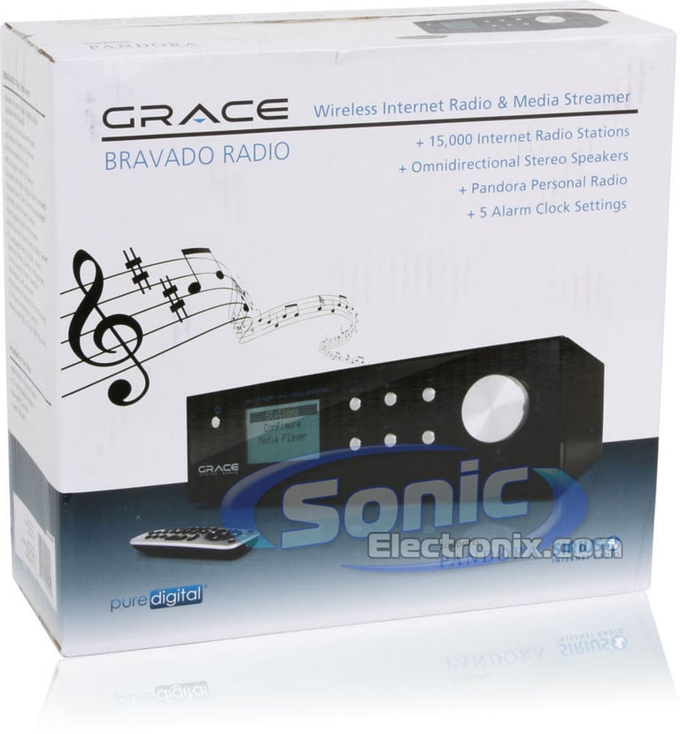 Grace Digital Audio Bravado Radio (GDI-IRD4400M) Image 8