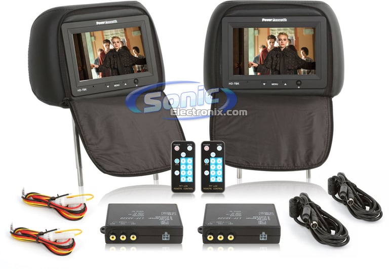 Power Acoustik HD-7BK (Black) Image 1