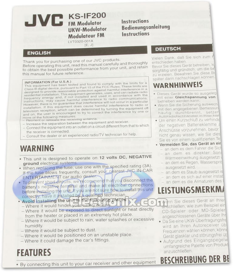 JVC KS-IF200 Image 5