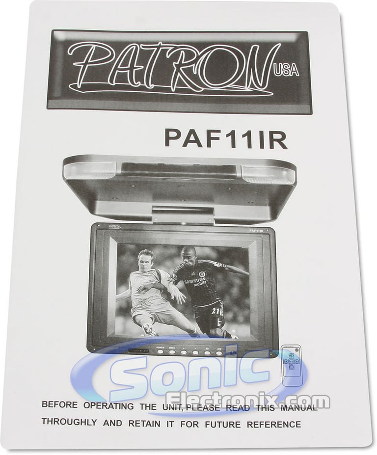 Patron Pro Audio PAF11IR (Black) Image 6