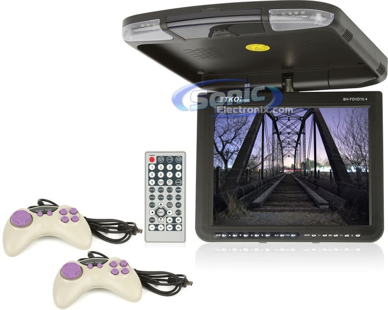 TKO Audio BH-FDVD10.4 (Black) Image 1